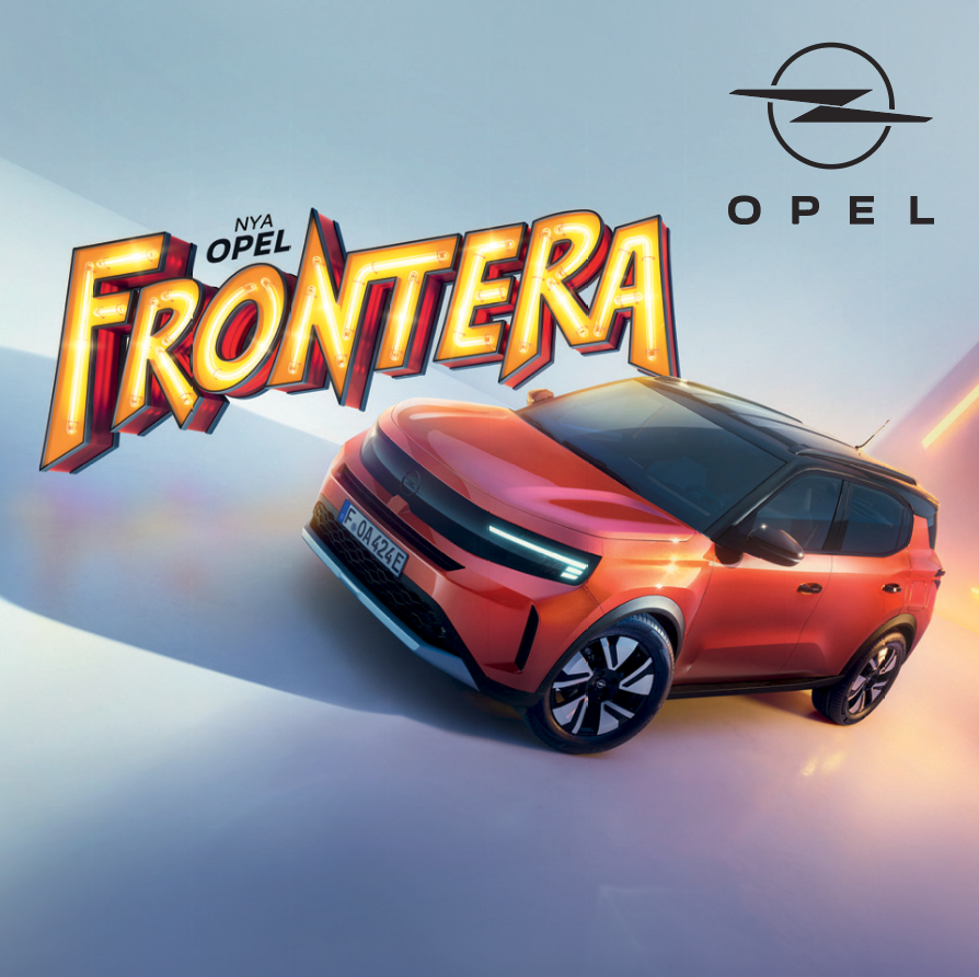 Sverige premiär hos Lindells Bil - Opel Frontera
